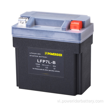 12.8V 3AH YTX7L-B Pin khởi động xe máy lithium ion